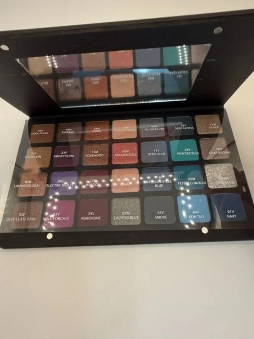 Natasha Denona 28 Purple Blue Eyeshadow Palette 28 Pan Discontinued Rare